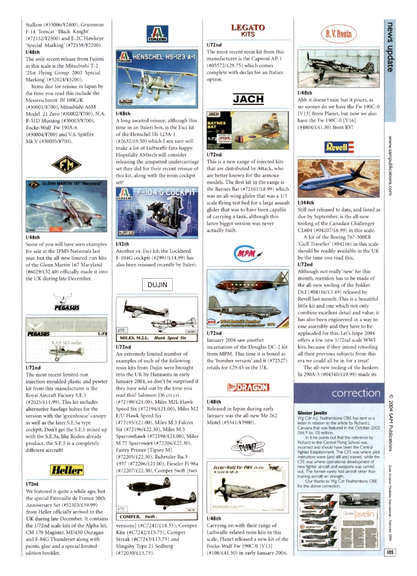 Scale Aviation Modeller International 2004-02